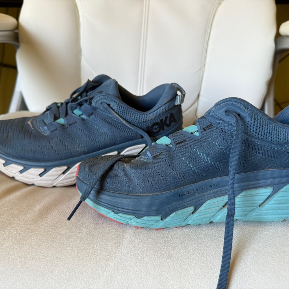 Used hoka 7.5 D men’s gaviota 3
In my opinion fits like women’s 9w wide